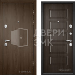 Дверь металлическая левая в коттедж ВД-4938