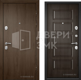 Дверь металлическая трехконтурная в коттедж ВД-10310