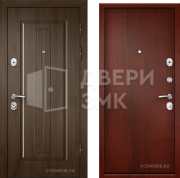 Дверь металлическая правая на дачу ВД-7302