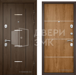 Дверь металлическая левая уличная ВД-5246