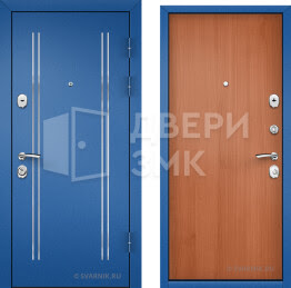 Дверь металлическая левая уличная ВД-5210