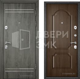 Дверь металлическая с терморазрывом в коттедж ВД-8728