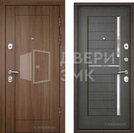 Дверь металлическая с шумоизоляцией в дом ВД-9584