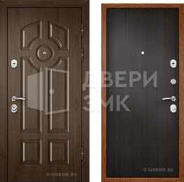 Дверь металлическая правая на дачу ВД-7242