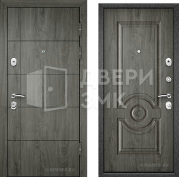 Дверь металлическая правая в квартиру ВД-6978