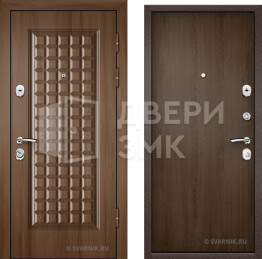 Дверь металлическая накладная на дачу ВД-6228