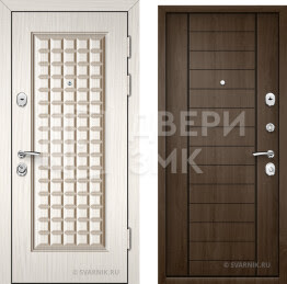 Дверь металлическая наружная в коттедж ВД-12414