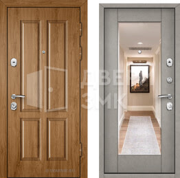 Дверь металлическая под ключ в коттедж ВД-6604