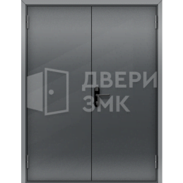 Двухстворчатая глухая противопожарная дверь 2 типа дымогазонепроницаемая ДП-18911