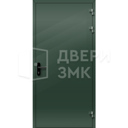 Огнестойкая дверь из алюминиевого профиля одностворчатая ДП-18031