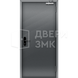 Однопольная глухая противопожарная дверь EI-30 дымогазонепроницаемая ДП-18356