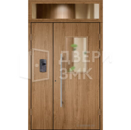 Тамбурная дверь со стеклянной фрамугой ДВП-15256