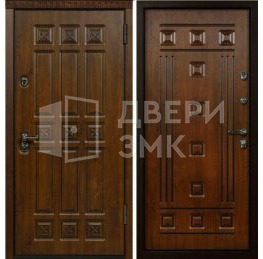 Парадная входная одностворчатая дверь на заказ и двумя замками ВД-13809