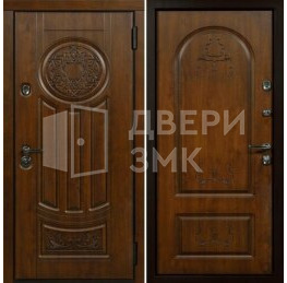 Дверь металлическая одностворчатая с отделкой МДФ недорого в квартиру ВД-13815