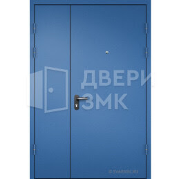Дверь утепленная с отделкой порошковым напылением ТД-16424