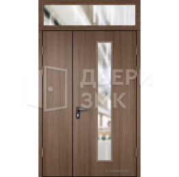Перегородка тамбурная остекленная с шумоизоляцией ТД-16406