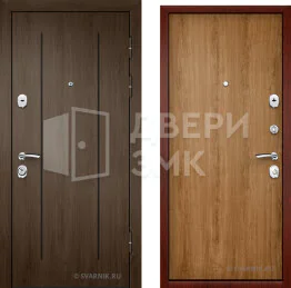 Дверь металлическая антивандальная в коттедж ВД-2753